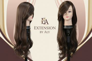 Medium Brown Full Head Wig