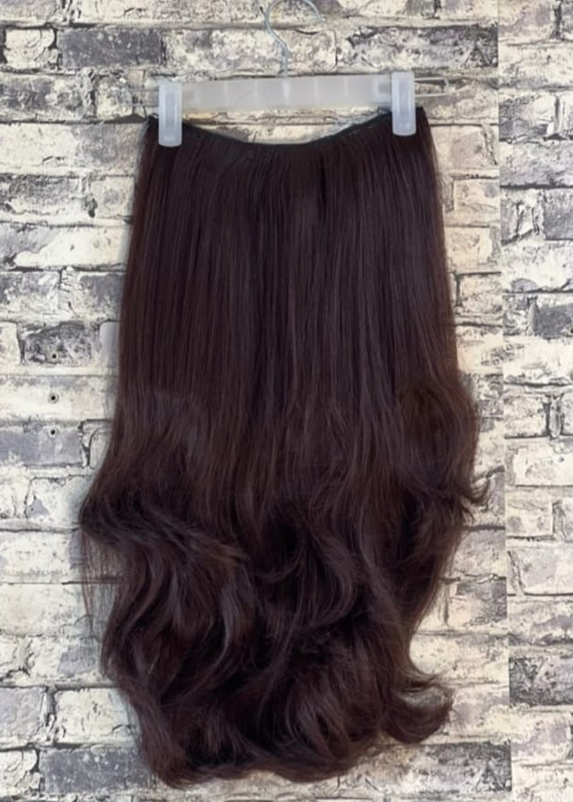 Layered Cutting Half Head Wig