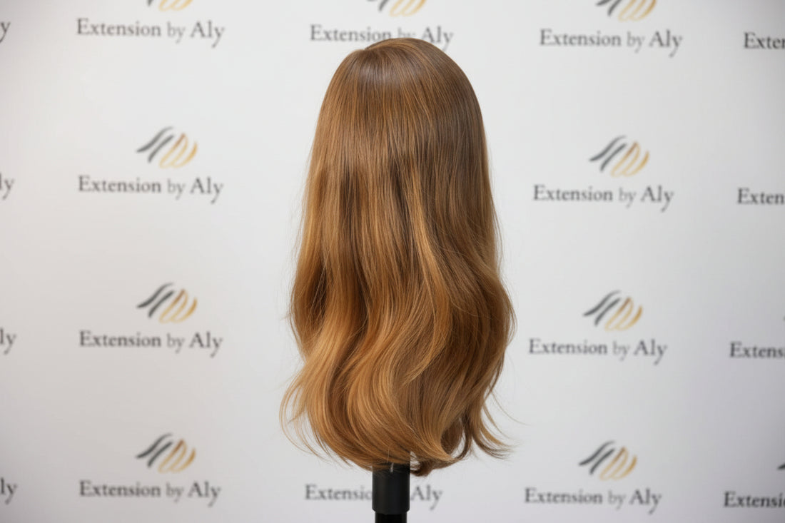 Ash Brown Full Head Wig